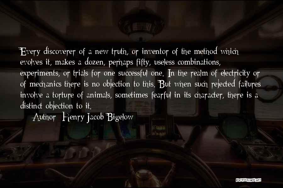 Distinct Quotes By Henry Jacob Bigelow