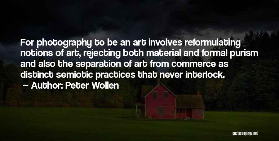 Distinct Quotes By Peter Wollen