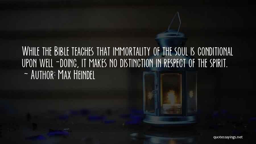 Distinction Quotes By Max Heindel