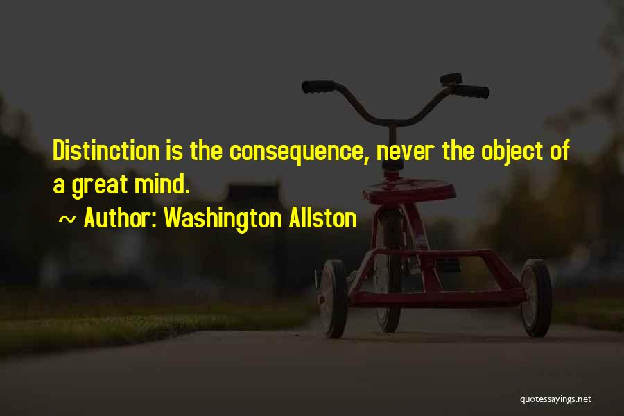 Distinction Quotes By Washington Allston