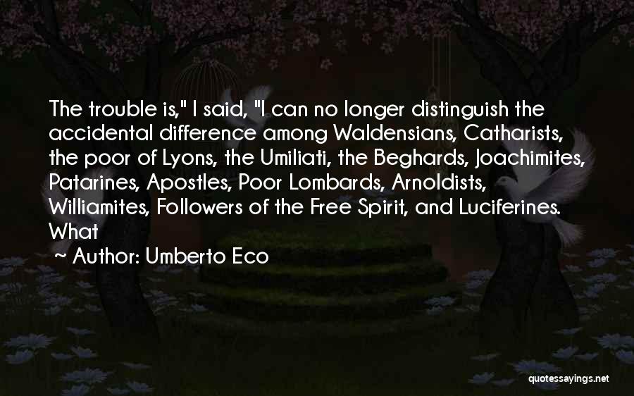 Distinguish Quotes By Umberto Eco