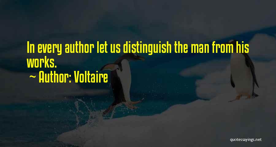 Distinguish Quotes By Voltaire