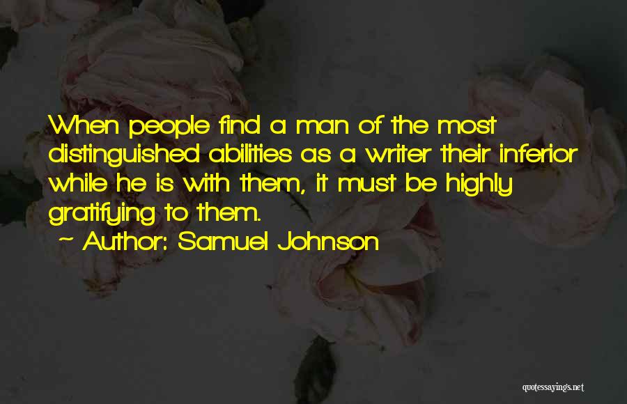 Distinguished Man Quotes By Samuel Johnson