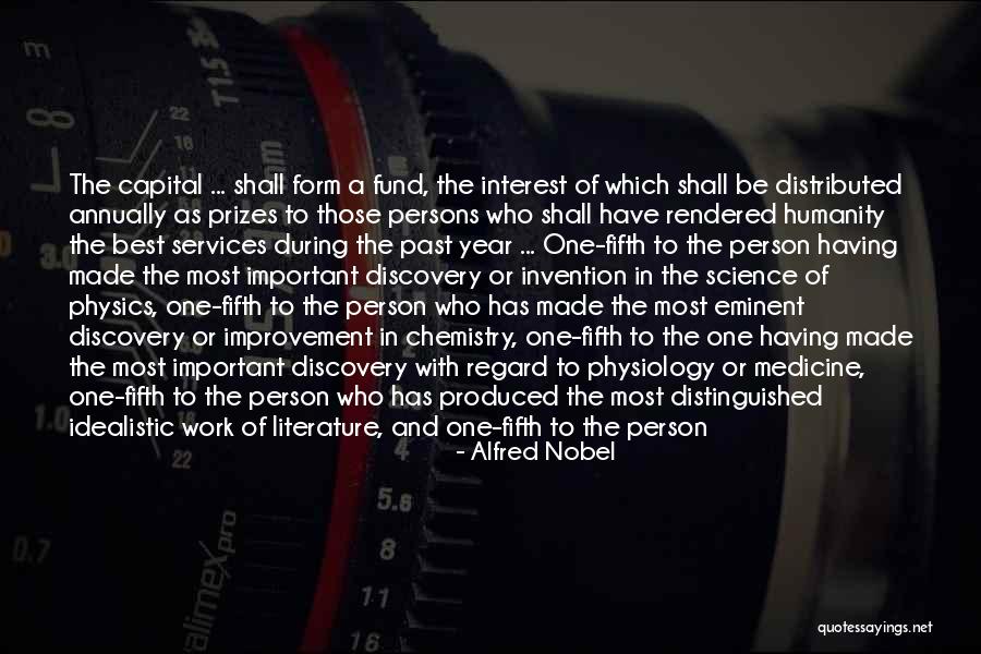 Distinguished Quotes By Alfred Nobel Distinguished Quotes By Alfred Nobel