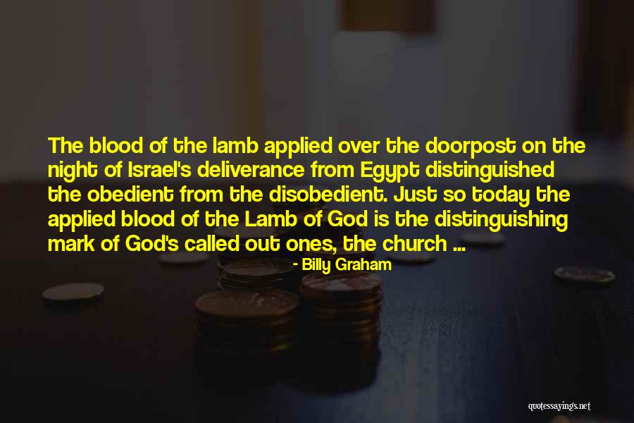 Distinguishing Mark Quotes By Billy Graham Distinguishing Mark Quotes By Billy Graham