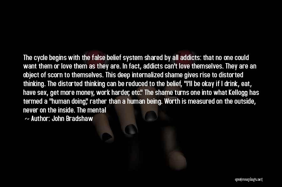 Distorted Thinking Quotes By John Bradshaw