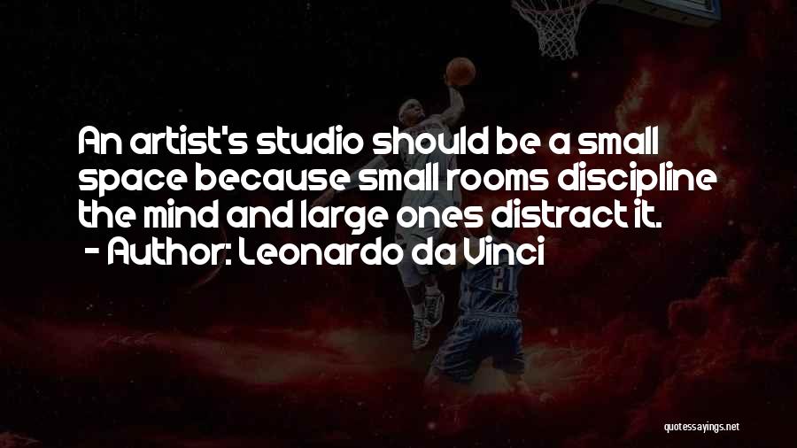 Distract Mind Quotes By Leonardo Da Vinci