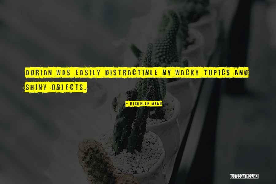 Distractible Quotes By Richelle Mead Distractible Quotes By Richelle Mead