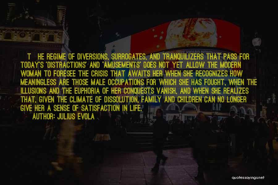 Distractions And Diversions Quotes By Julius Evola