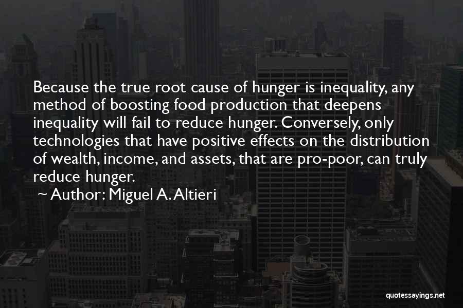 Distribution Of Wealth Quotes By Miguel A. Altieri