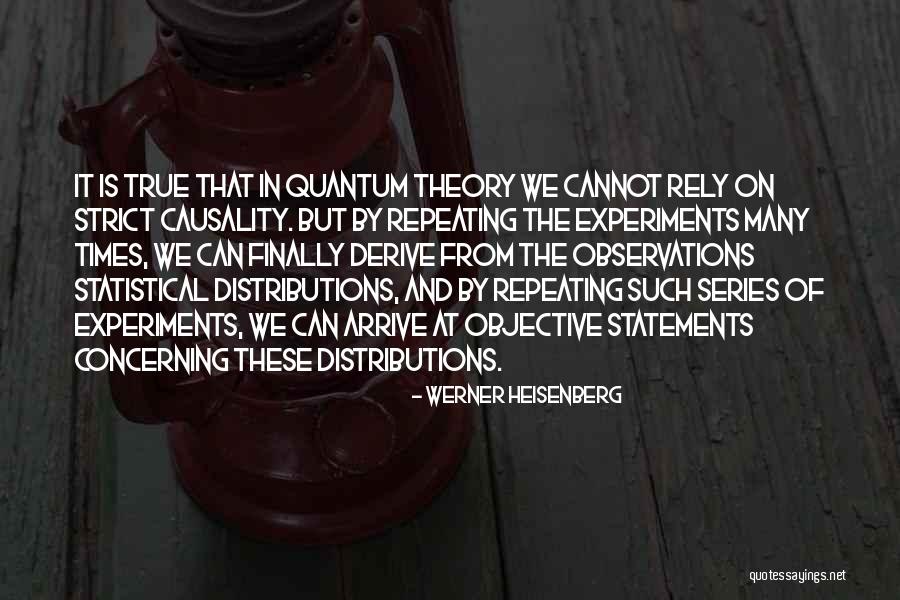 Distributions Quotes By Werner Heisenberg Distributions Quotes By Werner Heisenberg