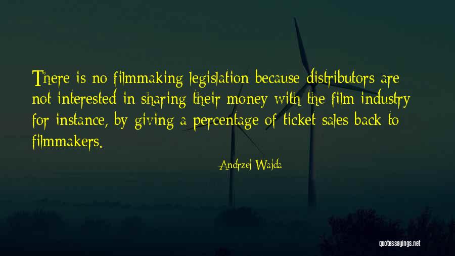 Distributors Quotes By Andrzej Wajda Distributors Quotes By Andrzej Wajda