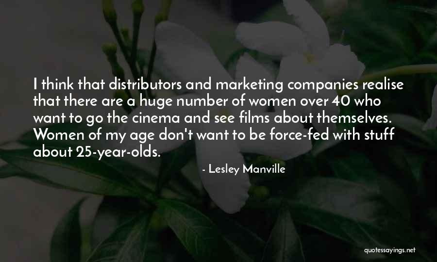Distributors Quotes By Lesley Manville Distributors Quotes By Lesley Manville