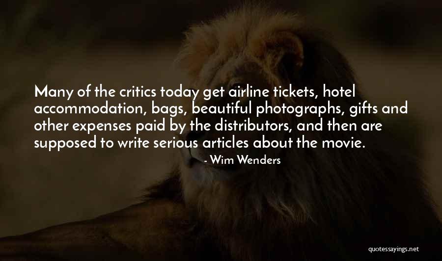 Distributors Quotes By Wim Wenders Distributors Quotes By Wim Wenders