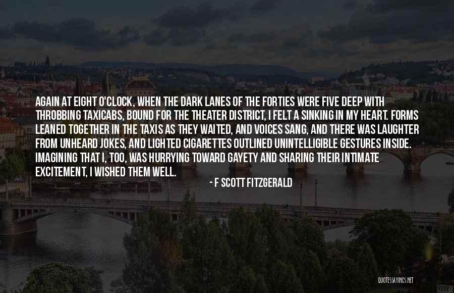 District 1 Quotes By F Scott Fitzgerald