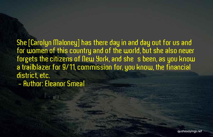 District 9 Quotes By Eleanor Smeal