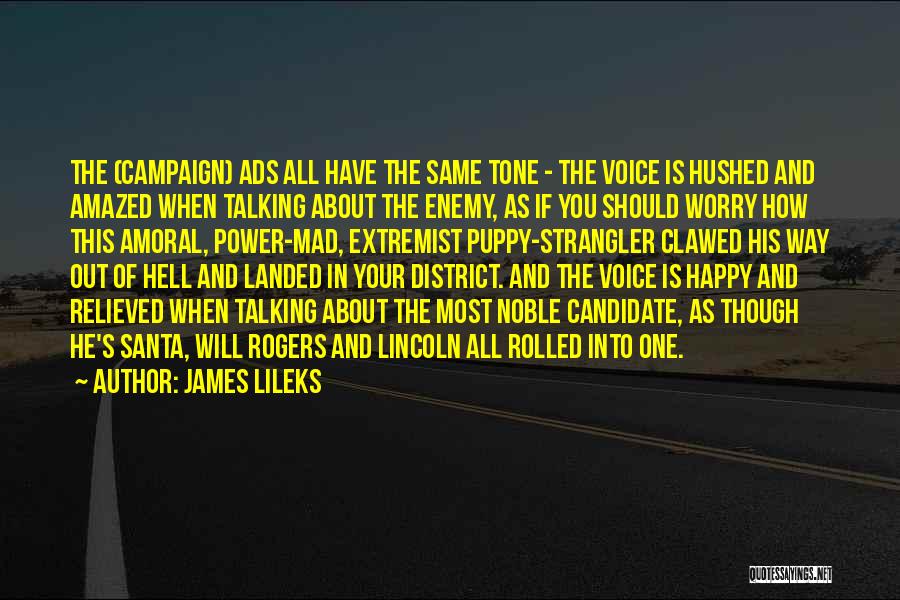 District Quotes By James Lileks