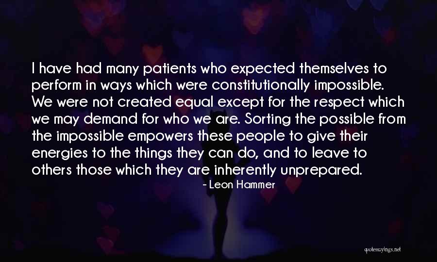 Distrustful Of People Quotes By Leon Hammer Distrustful Of People Quotes By Leon Hammer