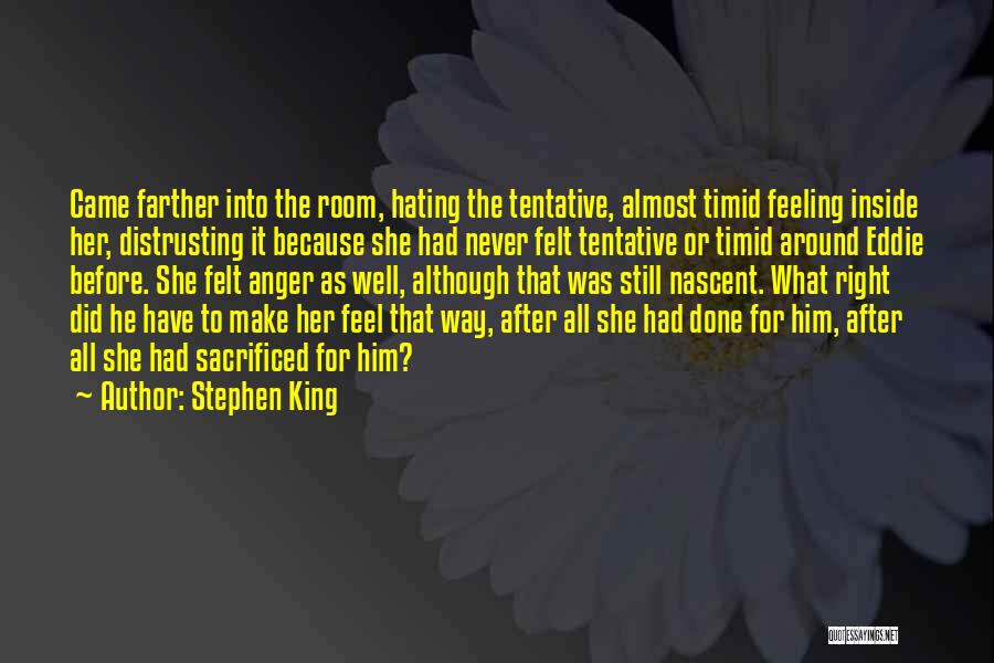 Distrusting Quotes By Stephen King