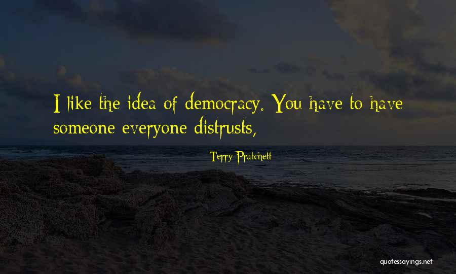 Distrusts Quotes By Terry Pratchett Distrusts Quotes By Terry Pratchett