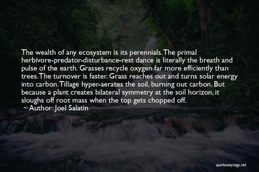 Disturbance Quotes By Joel Salatin