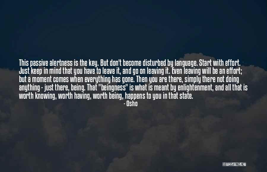 Disturbed Mind Quotes By Osho Disturbed Mind Quotes By Osho