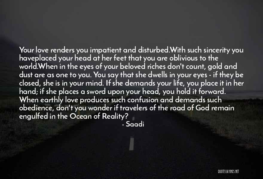 Disturbed Mind Quotes By Saadi Disturbed Mind Quotes By Saadi