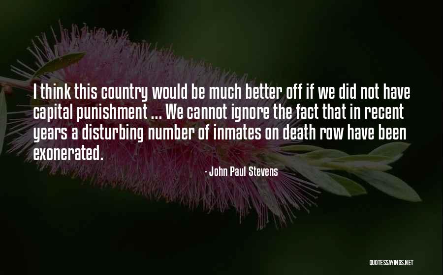 Disturbing Death Quotes By John Paul Stevens Disturbing Death Quotes By John Paul Stevens