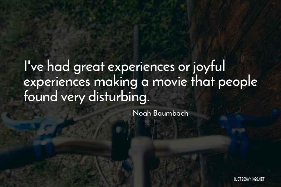 Disturbing Movie Quotes By Noah Baumbach