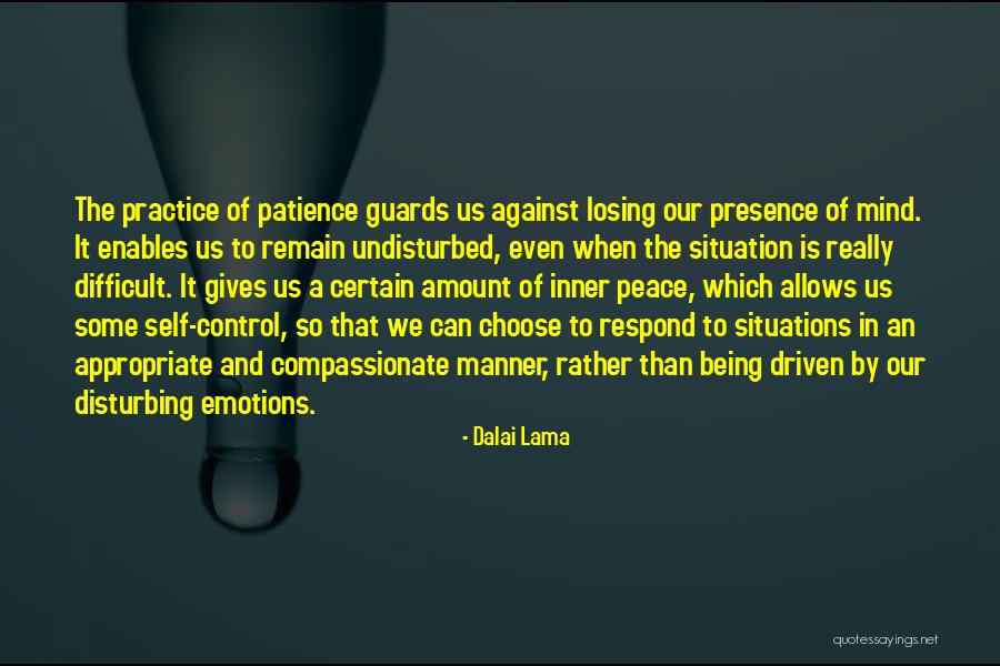 Disturbing My Peace Quotes By Dalai Lama Disturbing My Peace Quotes By Dalai Lama