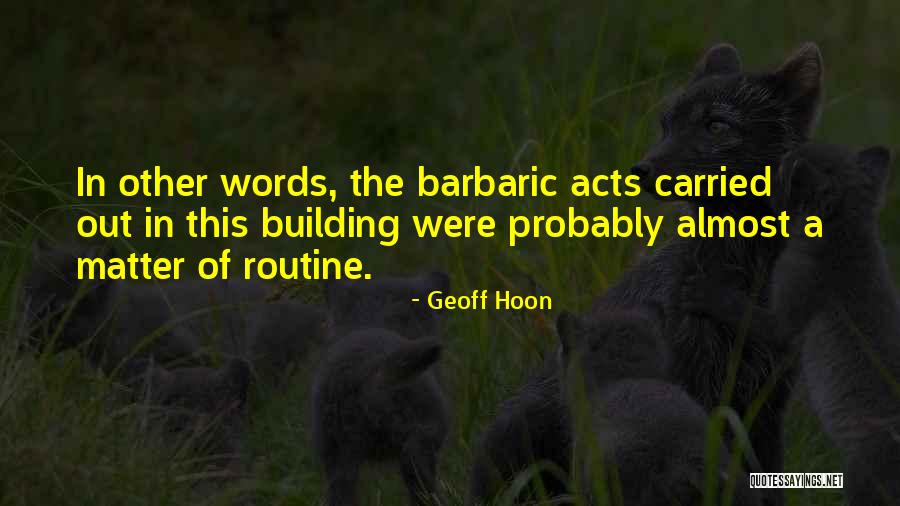 Disturbing My Peace Quotes By Geoff Hoon Disturbing My Peace Quotes By Geoff Hoon