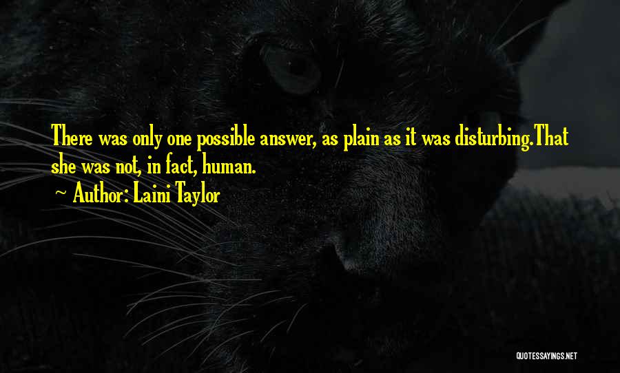 Disturbing Quotes By Laini Taylor