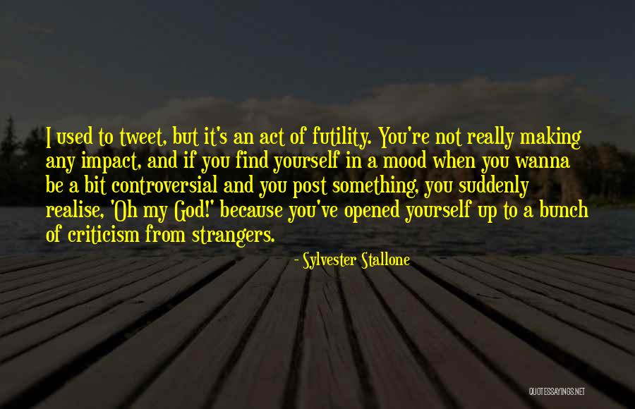 Disunity Scripture Quotes By Sylvester Stallone Disunity Scripture Quotes By Sylvester Stallone