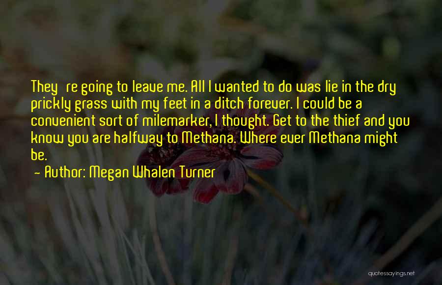 Ditch Quotes By Megan Whalen Turner