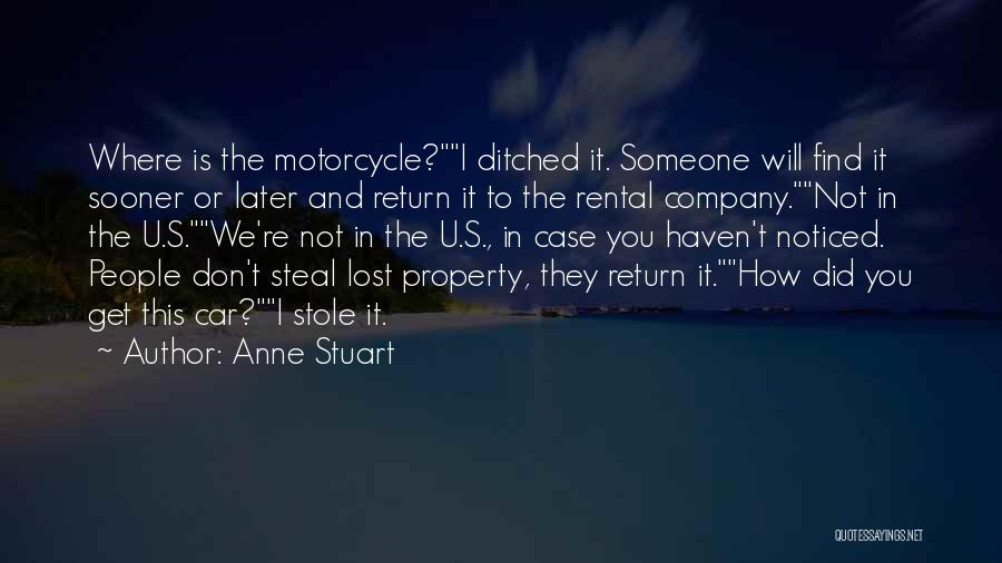 Ditched Quotes By Anne Stuart