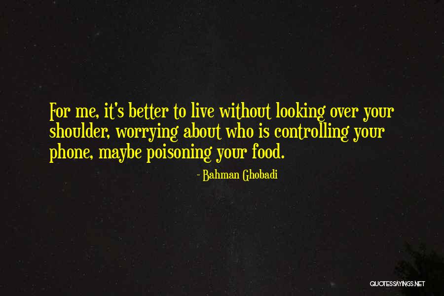 Dithered Text Quotes By Bahman Ghobadi