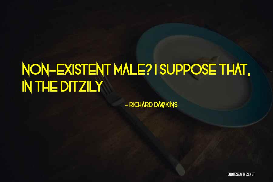 Ditzily Quotes By Richard Dawkins