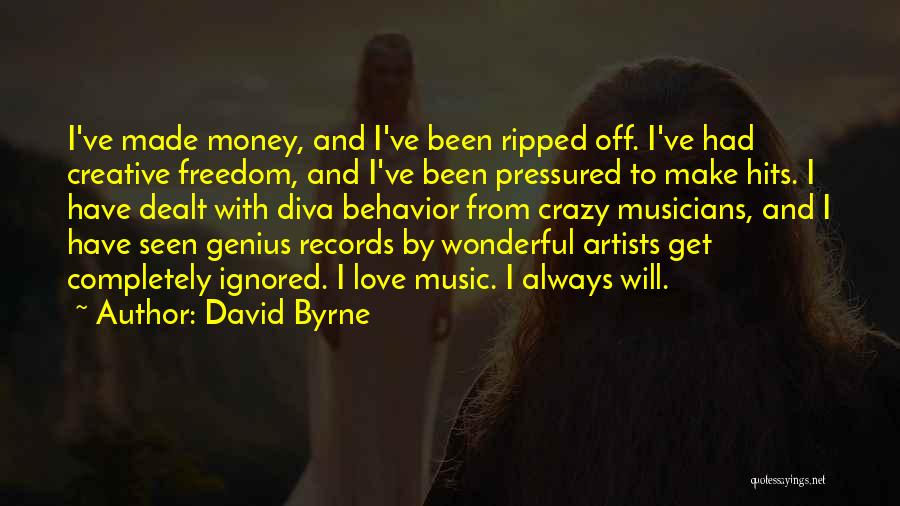 Diva Quotes By David Byrne