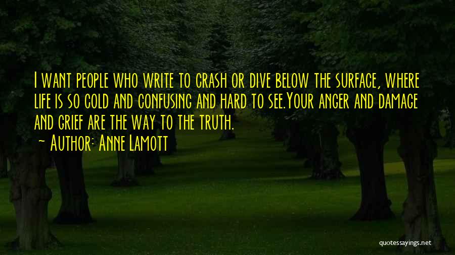 Dive Life Quotes By Anne Lamott