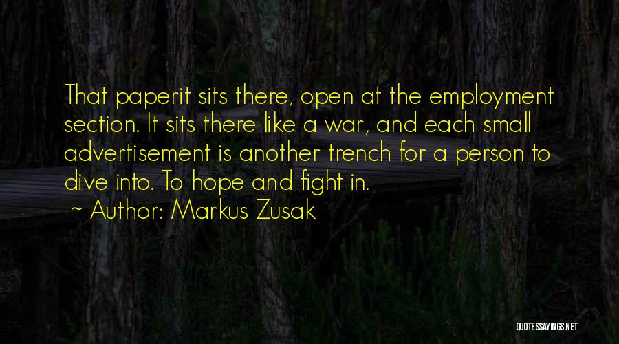 Dive Life Quotes By Markus Zusak