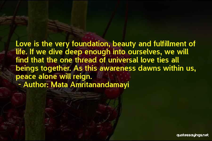 Dive Life Quotes By Mata Amritanandamayi