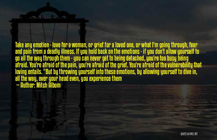 Dive Love Quotes By Mitch Albom