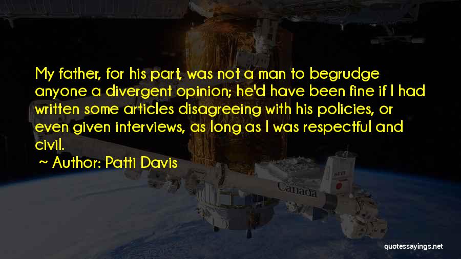 Divergent Quotes By Patti Davis