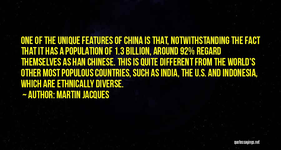 Diverse India Quotes By Martin Jacques