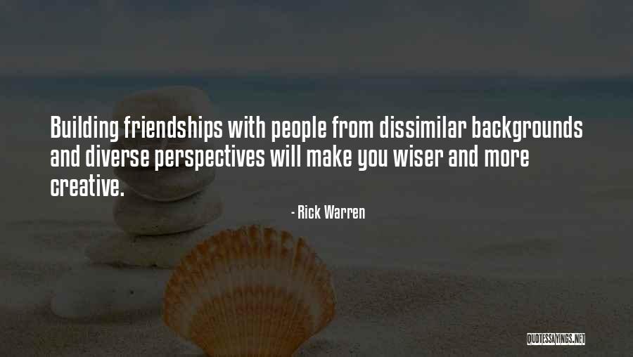 Diverse Perspectives Quotes By Rick Warren Diverse Perspectives Quotes By Rick Warren