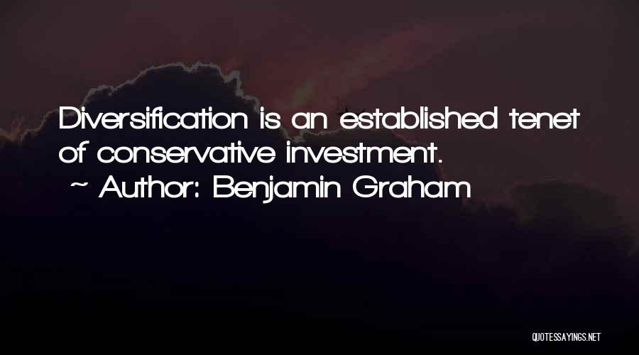 Diversification Quotes By Benjamin Graham