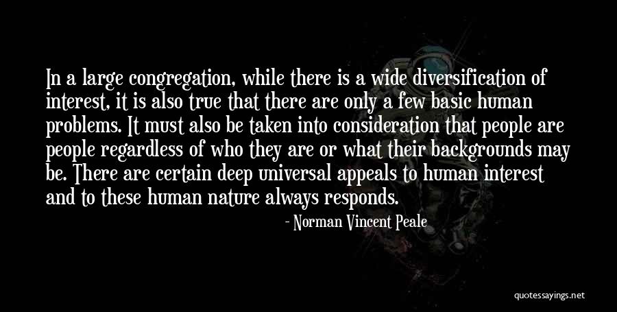 Diversification Quotes By Norman Vincent Peale