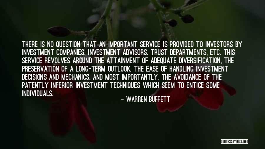 Diversification Quotes By Warren Buffett