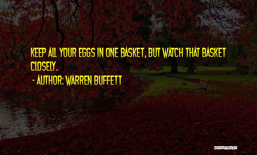 Diversification Quotes By Warren Buffett