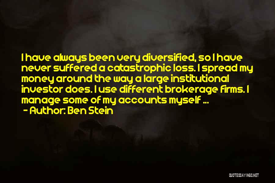 Diversified Quotes By Ben Stein